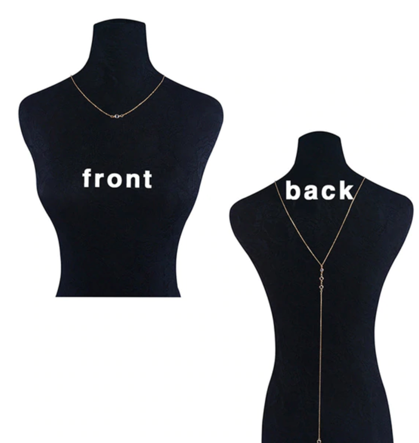 Crystal Backdrop Necklace