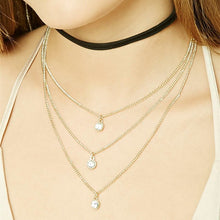 Load image into Gallery viewer, Multi layer Pendant Necklaces