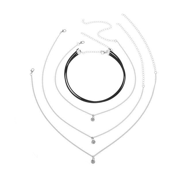 Multi layer Pendant Necklaces