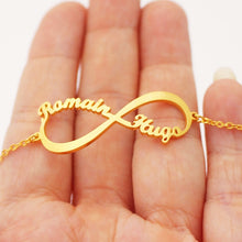 Load image into Gallery viewer, Personalized Names Bracelet ∞ Infinity