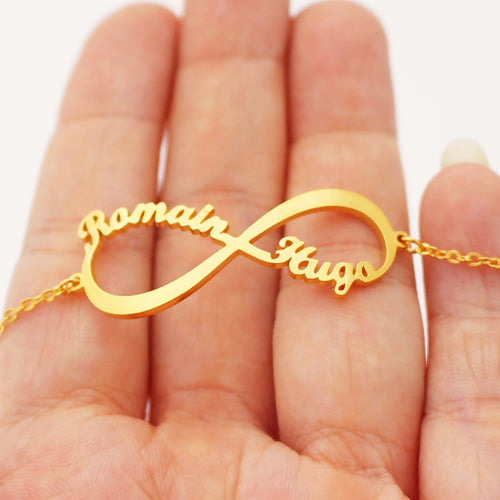 Personalized Names Bracelet ∞ Infinity