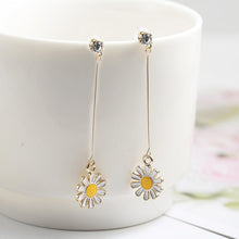 Load image into Gallery viewer, Korean Fashion Long Slope Earrings