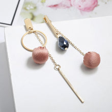 Load image into Gallery viewer, Korean Fashion Long Slope Earrings
